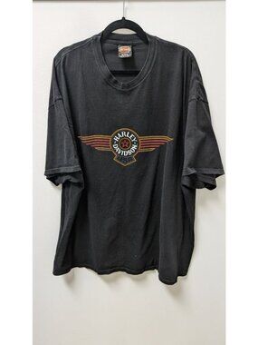 Harley-Davidson Men's Black Logo Graphic Tee